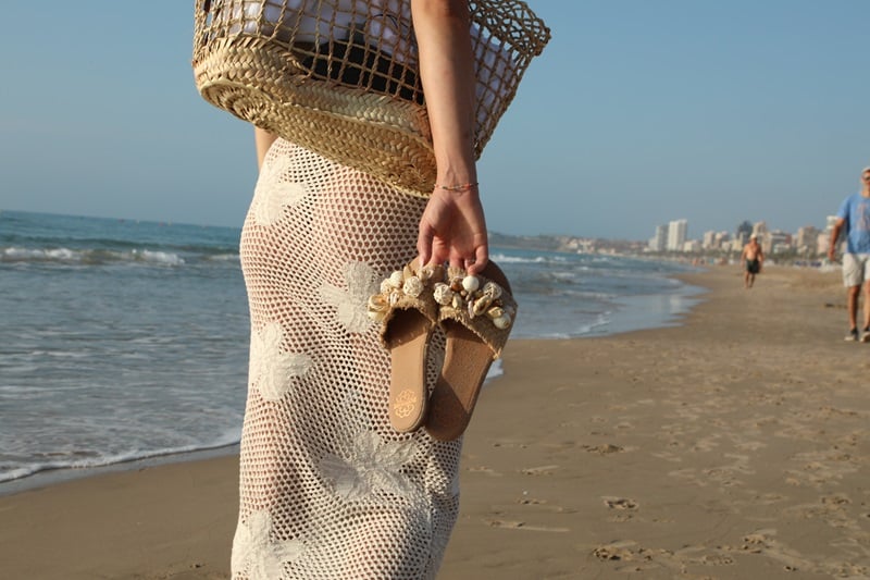 vestido arrastão