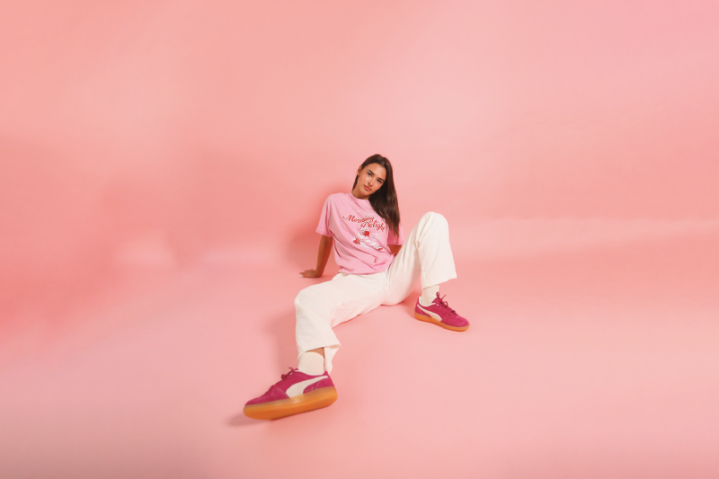 puma rosa choque